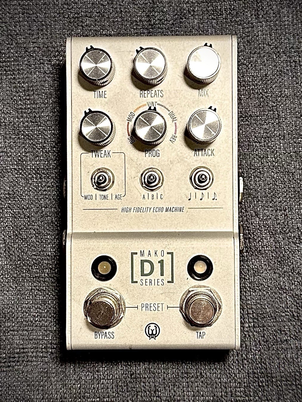 Walrus Audio Mako Series D1 Stereo Delay Pedal High-Fidelity