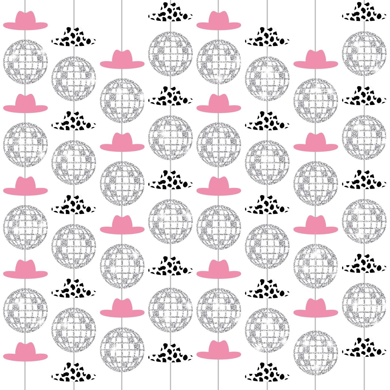 Peryiter 8 Pcs Cowgirl Bachelorette Party Decorations Cowgirl Birthday Party ...