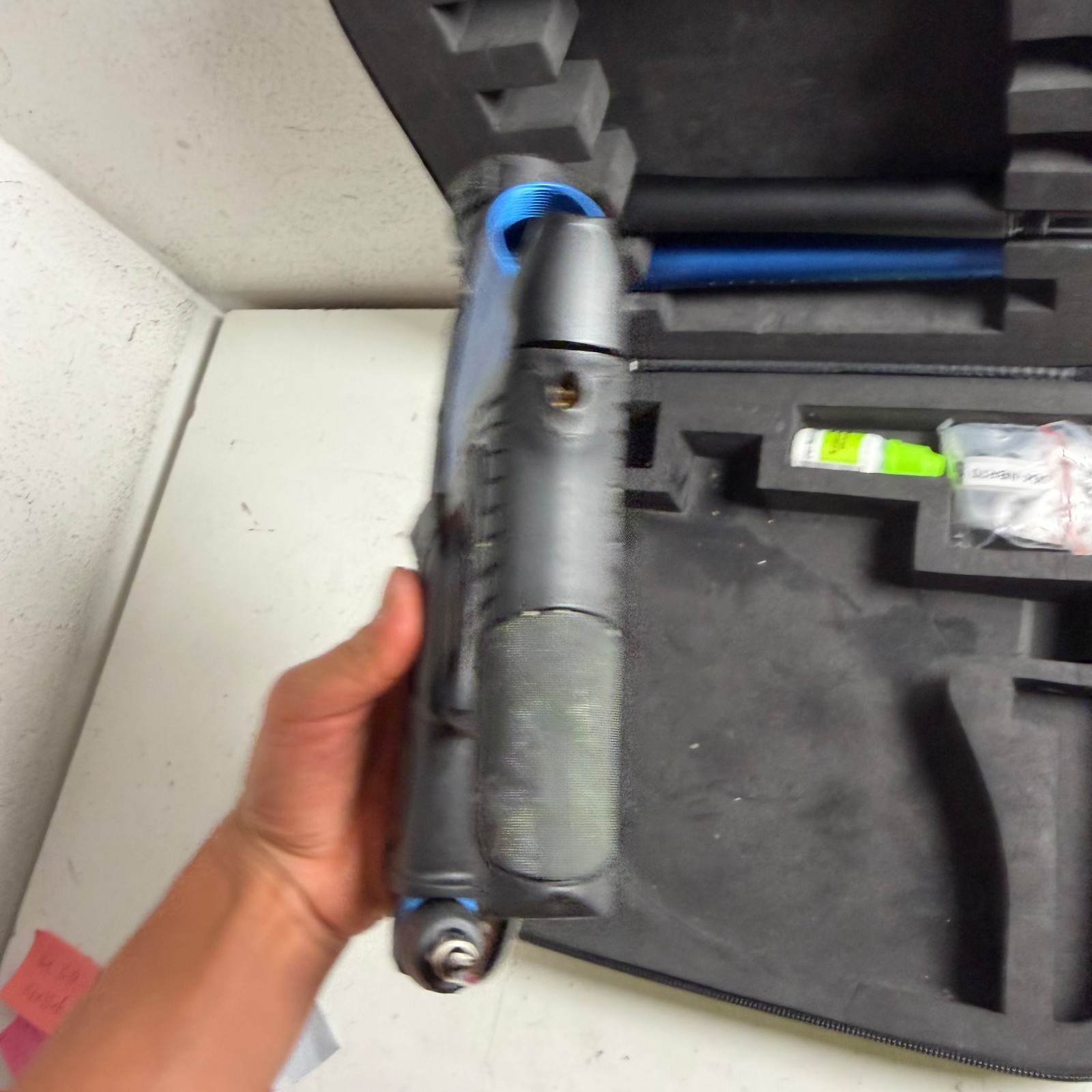 Planet Eclipse Etek 5 Blue Black 2-Piece Barrel Electronic Paintball Marker Gun