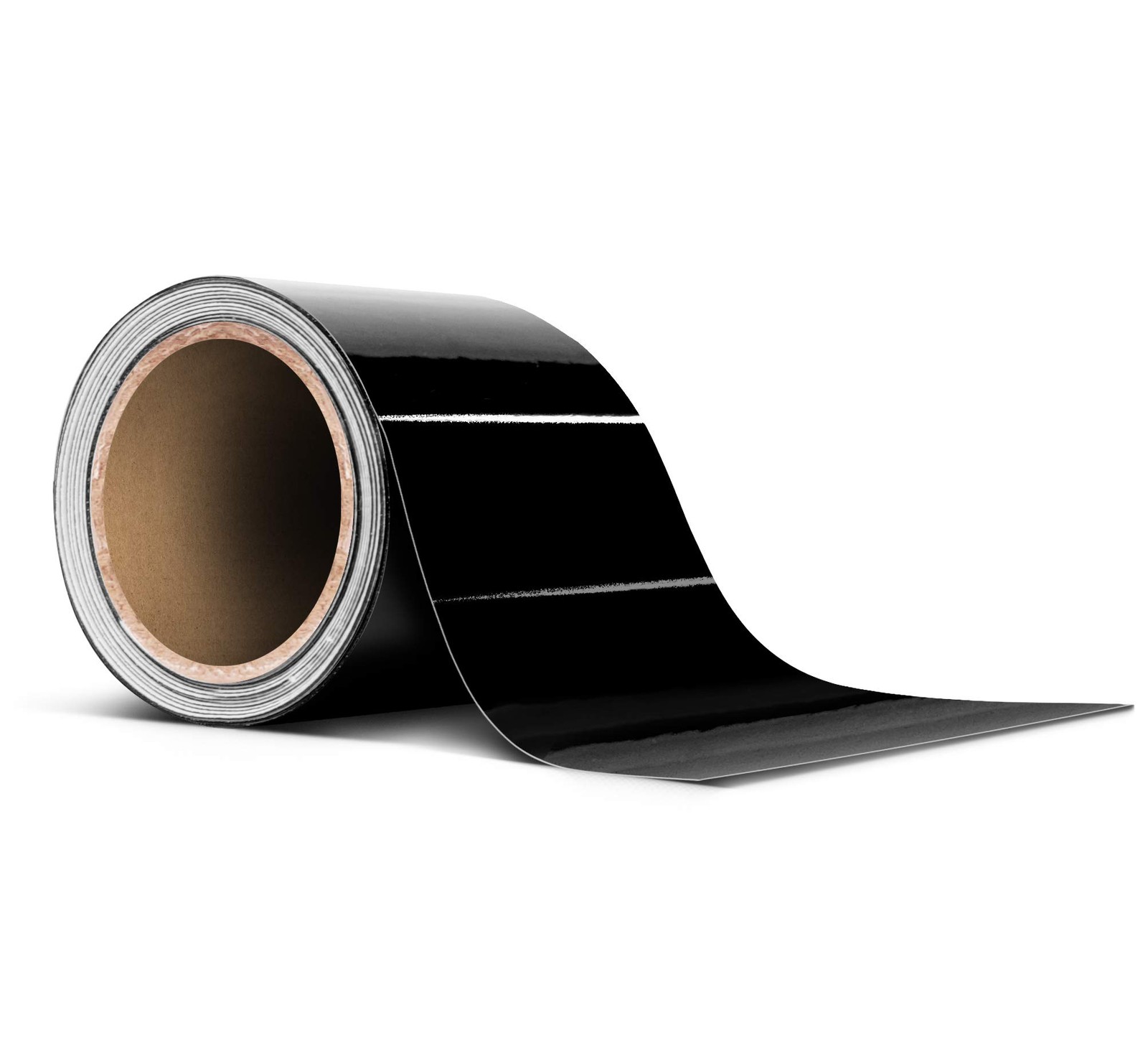 VViViD Gloss Vinyl Detailing Wrap Tape 2" x 20ft DIY Roll (Gloss Black)