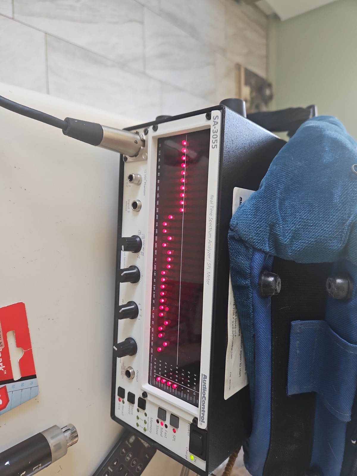 Audio control s a 3055 spectrum analyzer