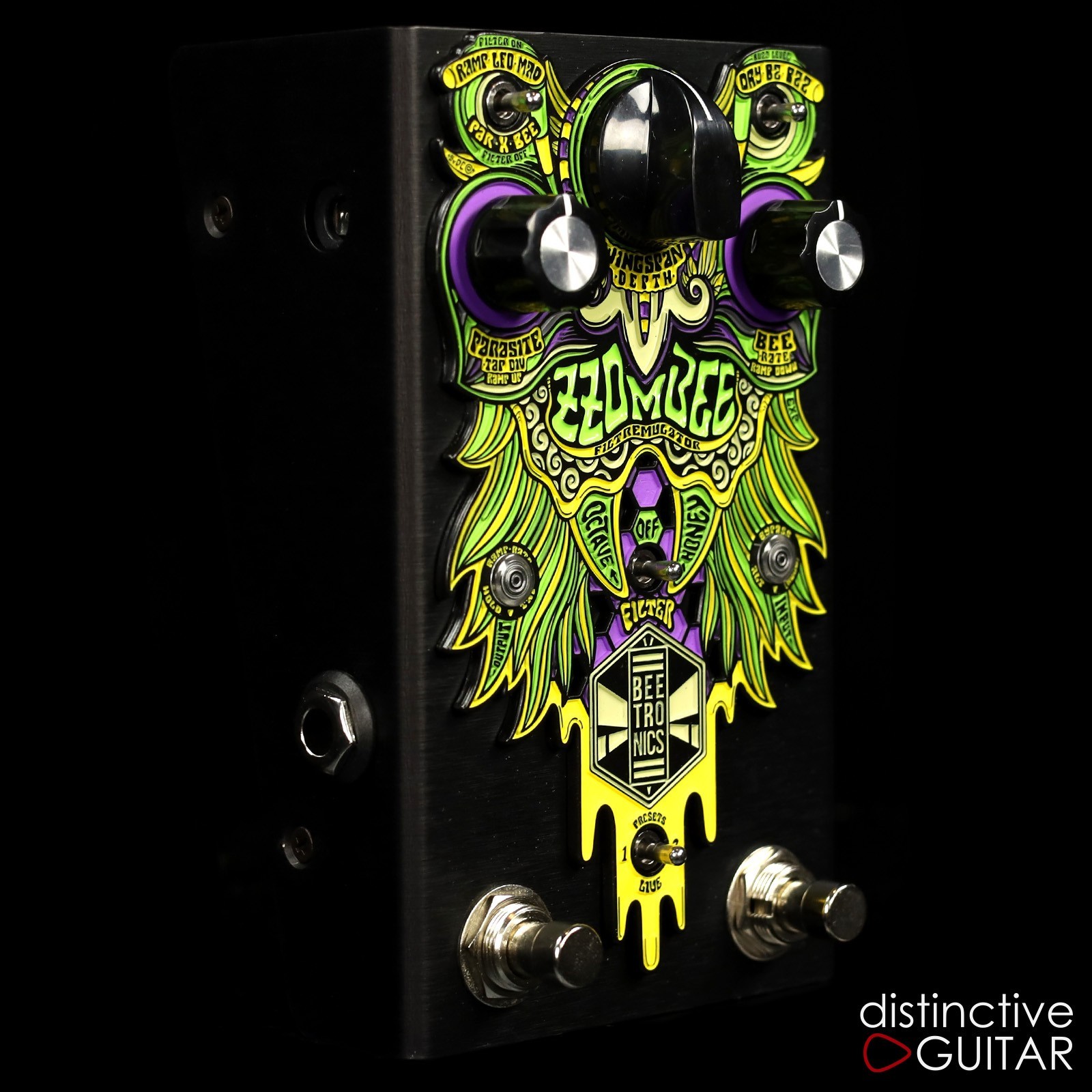 BRAND NEW BEETRONICS ZZOMBEE FILTREMULATOR FUZZ / FILTER / TREMOLO GUITAR PEDAL