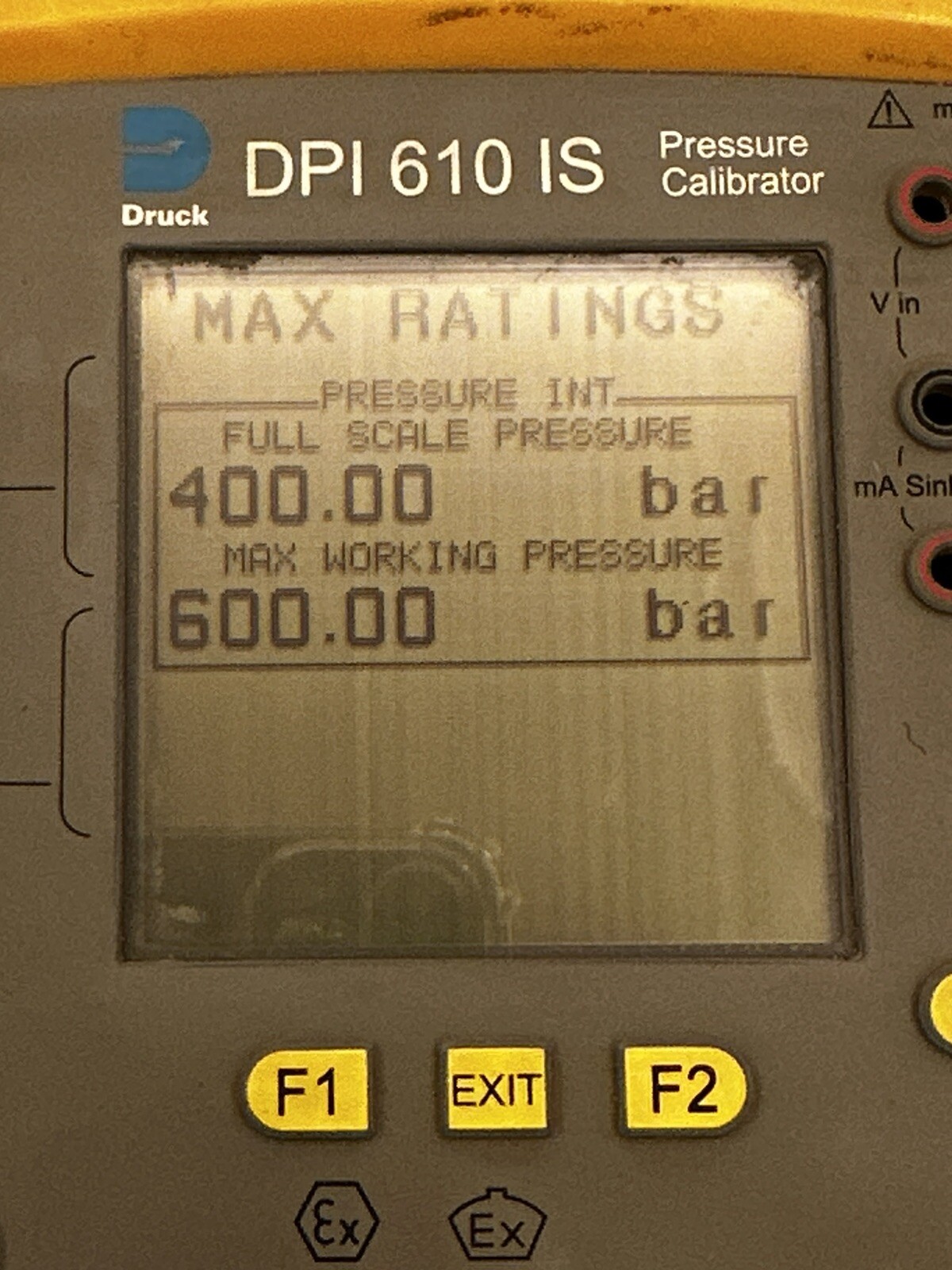 Druck DPI610 Pressure Calibrator