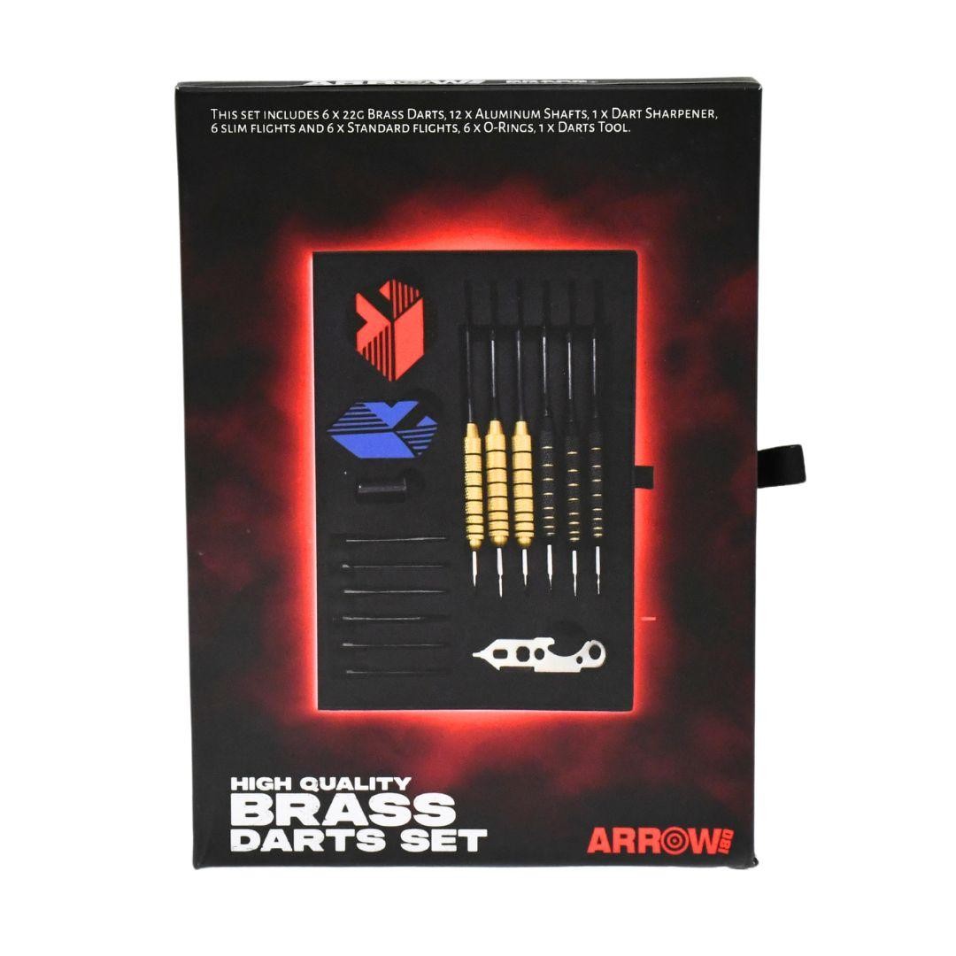 Arrow180 Brass Darts Set 22g 22g