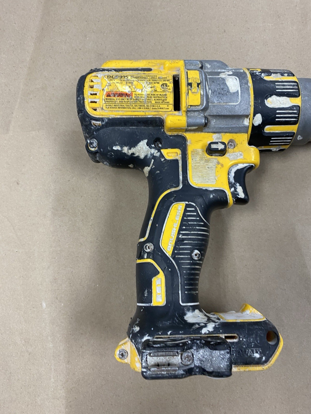 DEWALT DCD995 Brushless Cordless Drill/Driver 1/2 Only