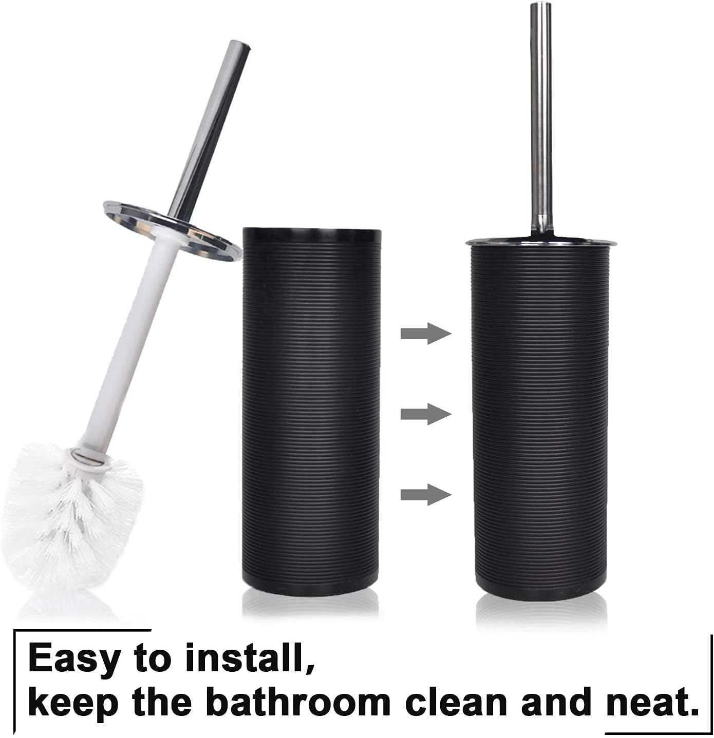 Elegant 6-Piece Black Bathroom Accessories Set for Home Décor and Gifts