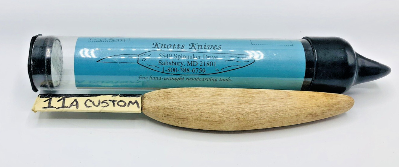 KNOTTS KNIVES WOOD CARVING KNIFE WOODCARVING ORIGINAL rare whittling bird decoy