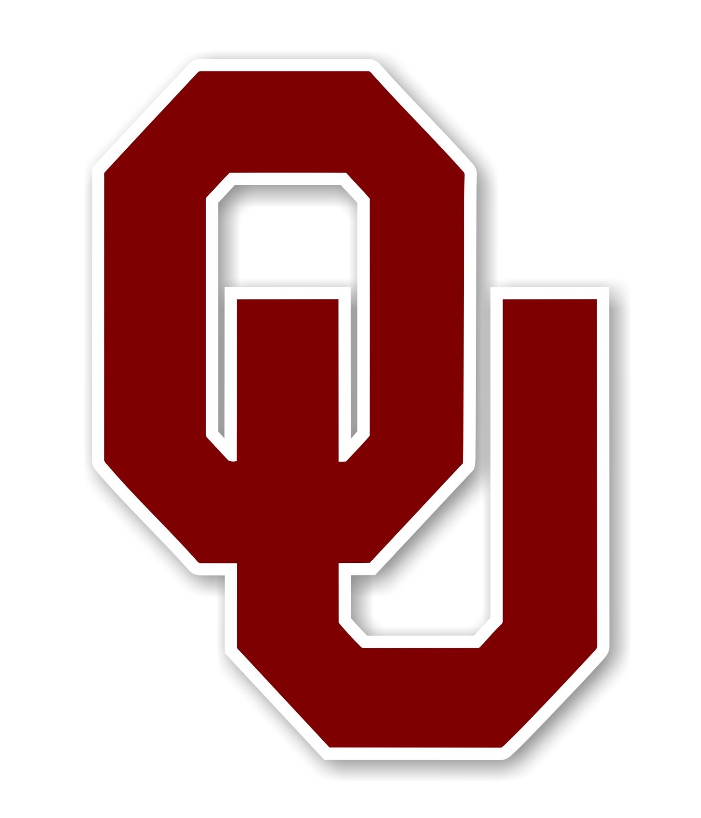 Oklahoma Sooners  OU Precision Cut Decal