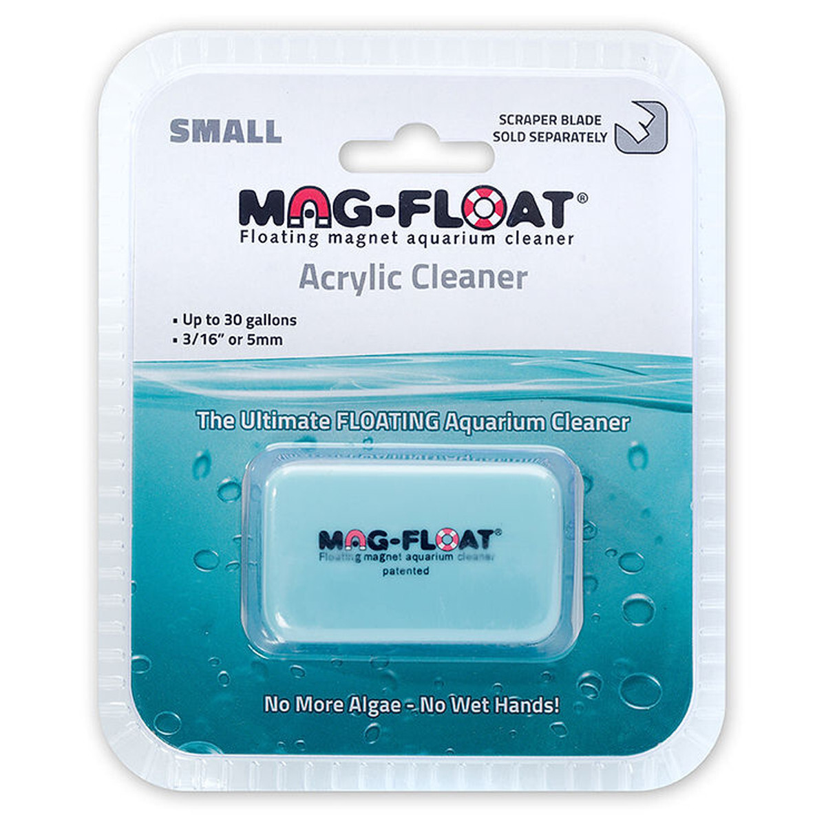 Mag-Float 35A Small Floating Magnetic Acrylic Aquarium Cleaner