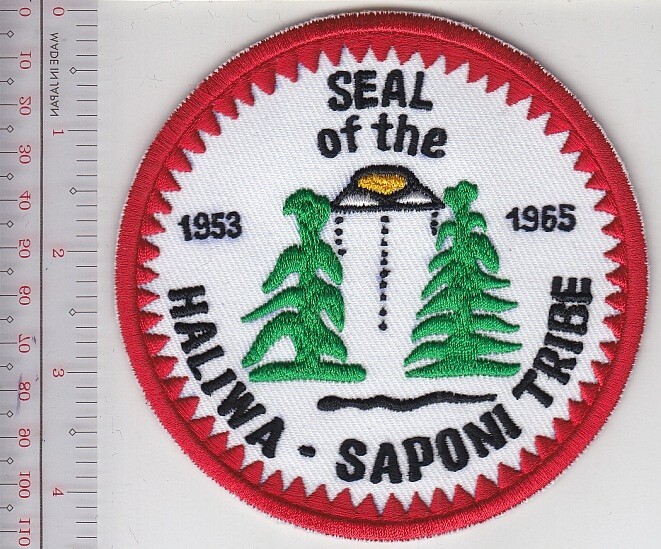 American Indian Tribal Seal North Carolina Haliwa-Saponi Tribe NO TARIFF