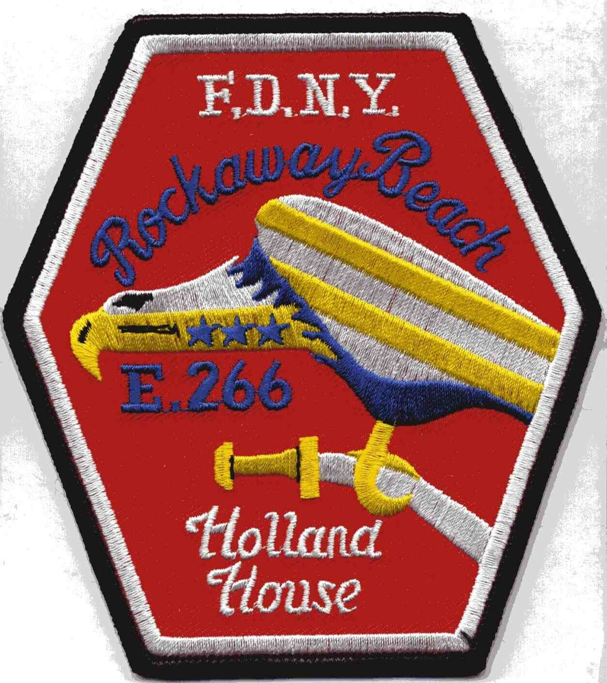 New York City - Engine - 266 "Rockaway Beach" (4" x 4.5" size) fire patch