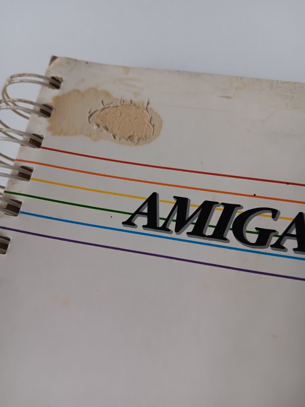 Commodore Amiga Basic Users Reference Guide Book Has Damage