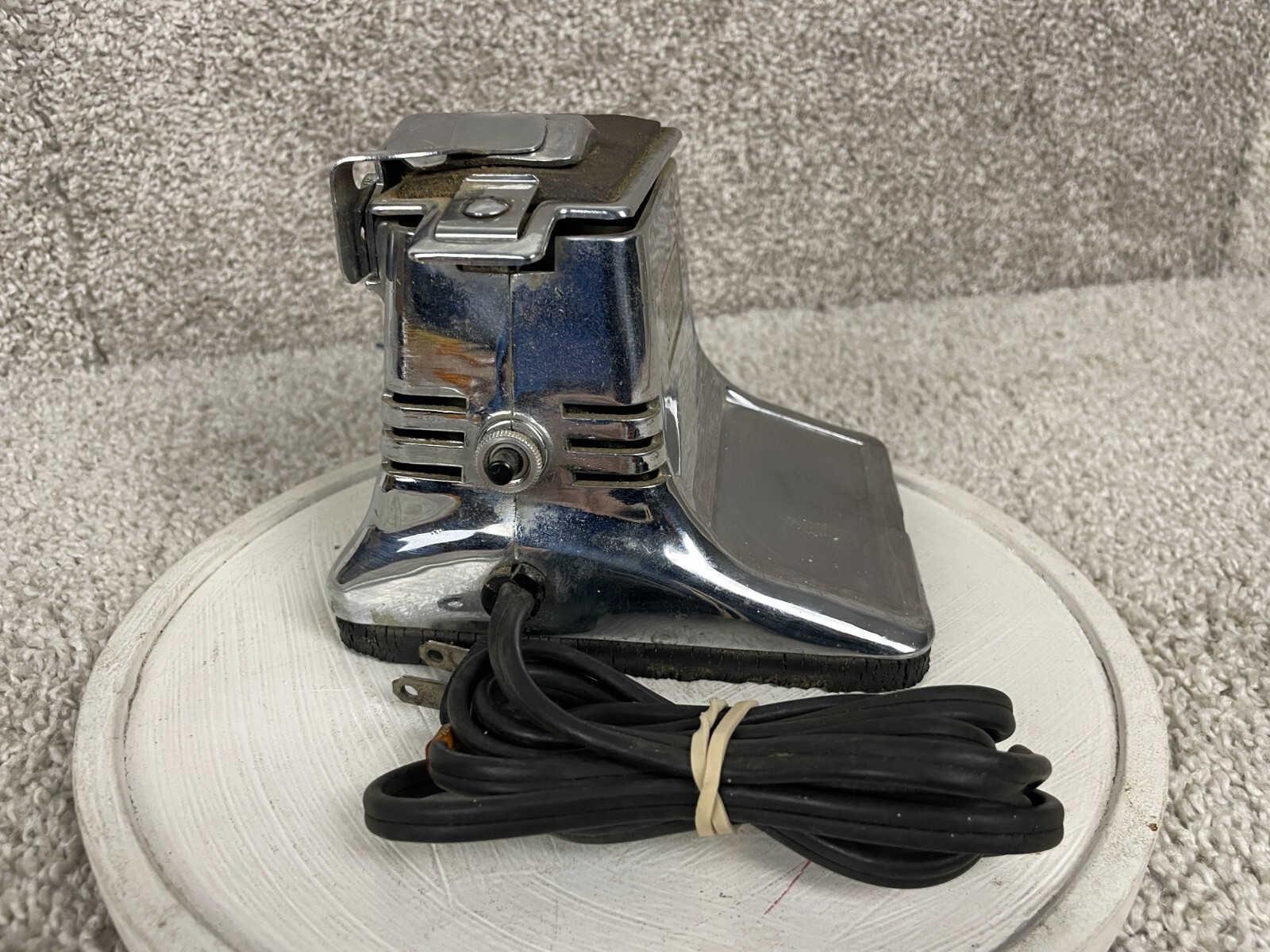 Vintage Syncro Model 400 Electric Sharpener W/ Instruction Tested/Works