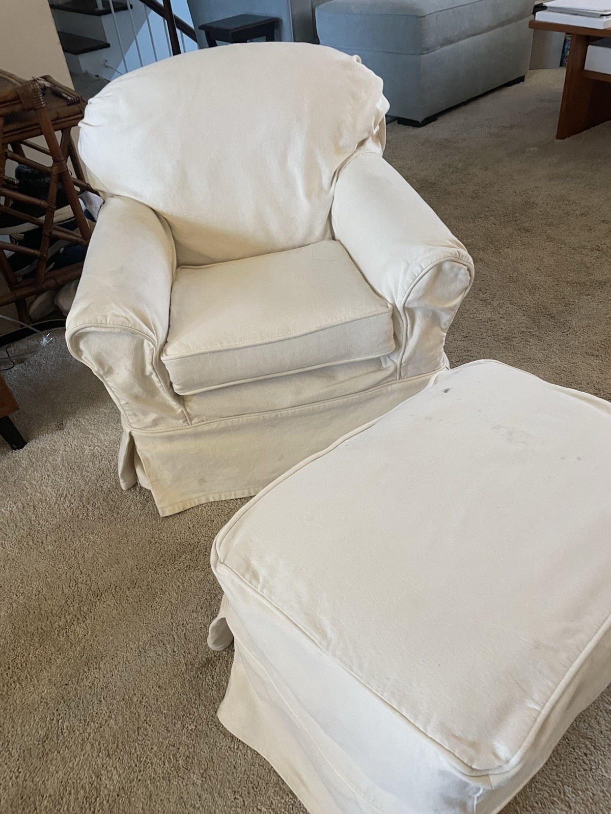 Custom made Child Furniture Club Chair With Ottoman  Read Details
