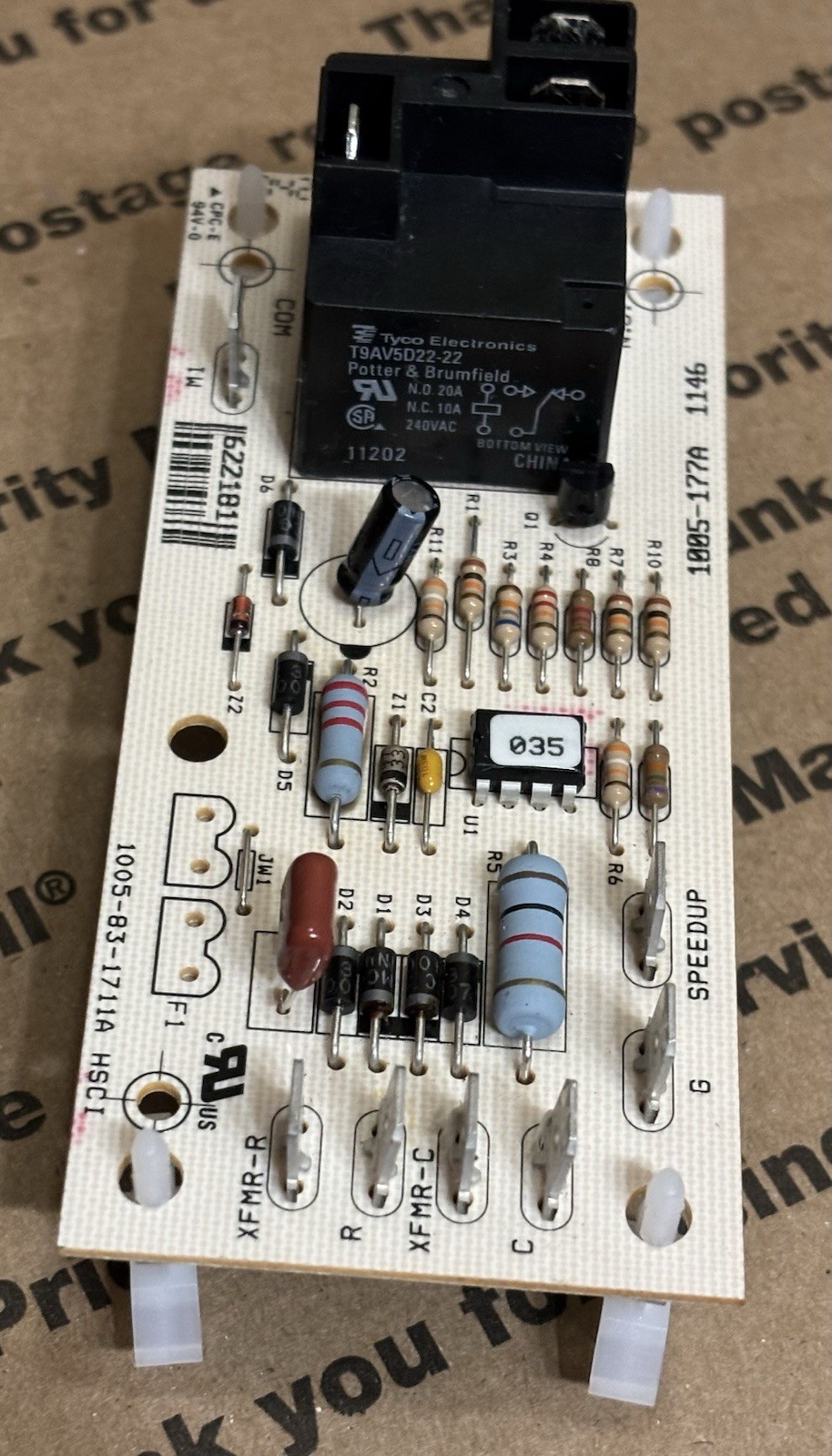 OEM Nordyne P/N # 622181 Blower Control Board 1005-177A 1005-83-1711A 🔥Checked