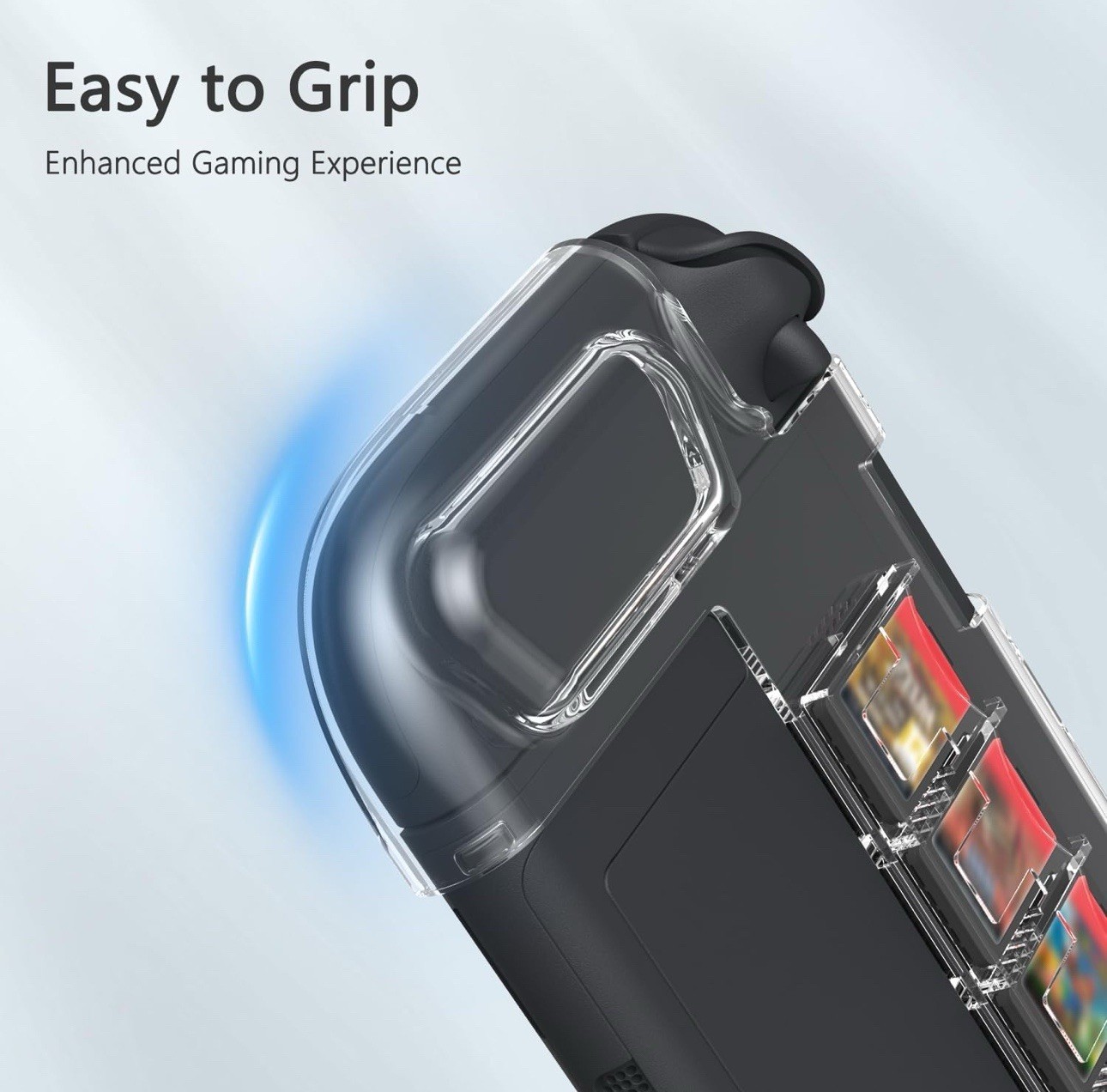 Dockable Protective Case for Nintendo Switch 2 2025 Clear Shockproof Grip Cover