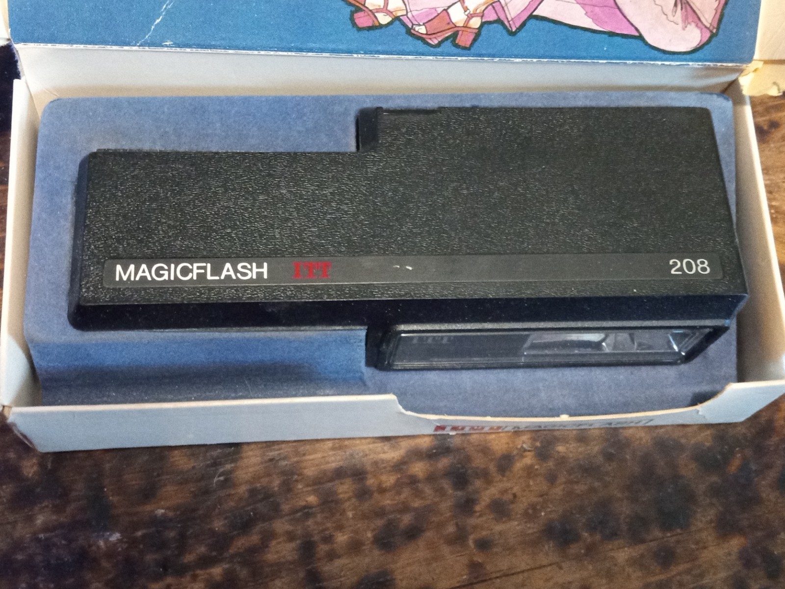 Vintage ITT Magic Flash Electronic Flash For Kodak Cameras In Original Box.