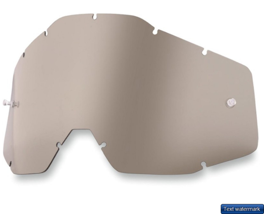 QTY 2 | 100% Youth Accuri Smoke Lens Goggles Powersports Off-Road 2602-0517