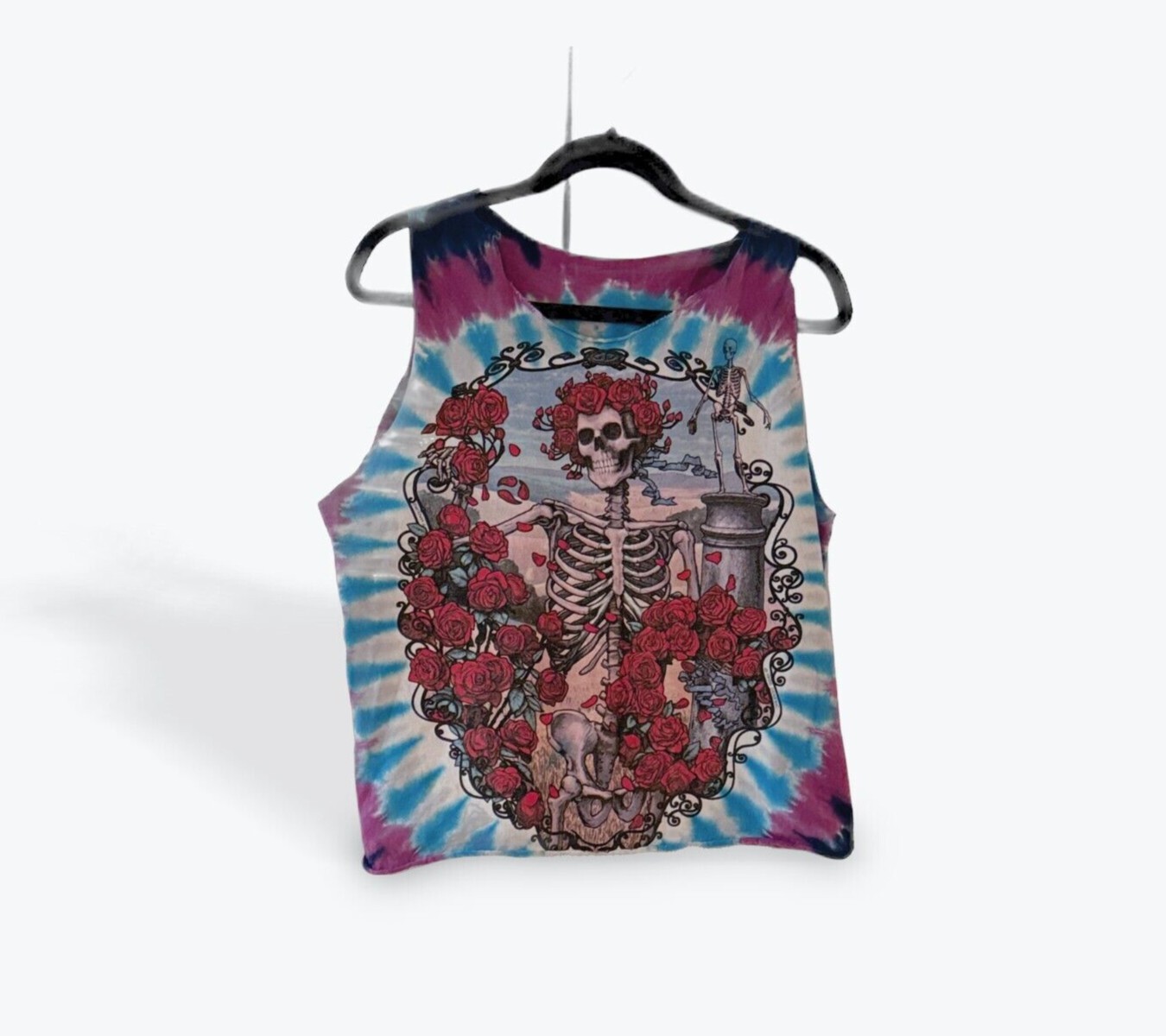 Thrashed Vintage 1995 Grateful Dead 30 Years Tie Dye Single Stitch Shirt