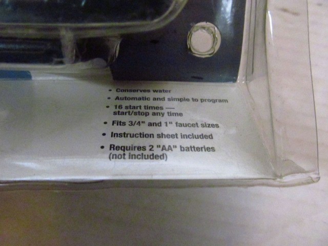 GroundWork Automatic Water Timer 4408488 Fits 3/4" and 1" Faucets