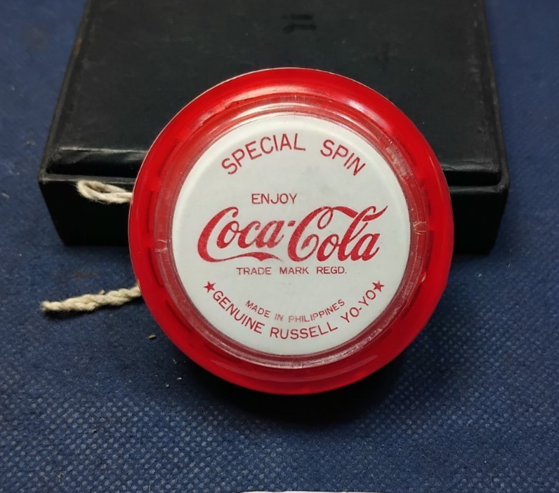 Special Spin YoYo Russell Cola Cola Collectible Genuine Rare 1981 L. A Olympics
