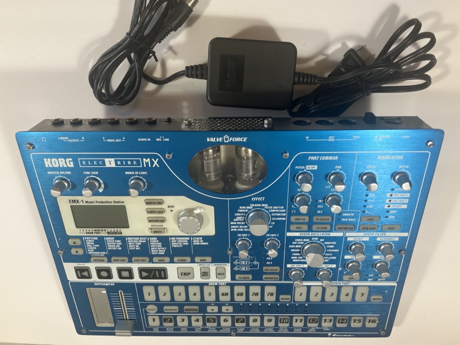 KORG Electribe MX EMX-1 Smart Media Edition with AC Adapter Tested & Working