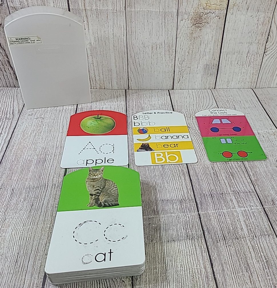 Educational 27 Alphabet Tracing Cards Letters Wipe Clean Homeschool Montessori