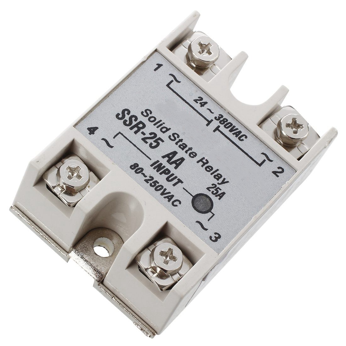 SSR-25AA 80-250V 25A Machinery Control AC Solid Module State Relays D6J76029