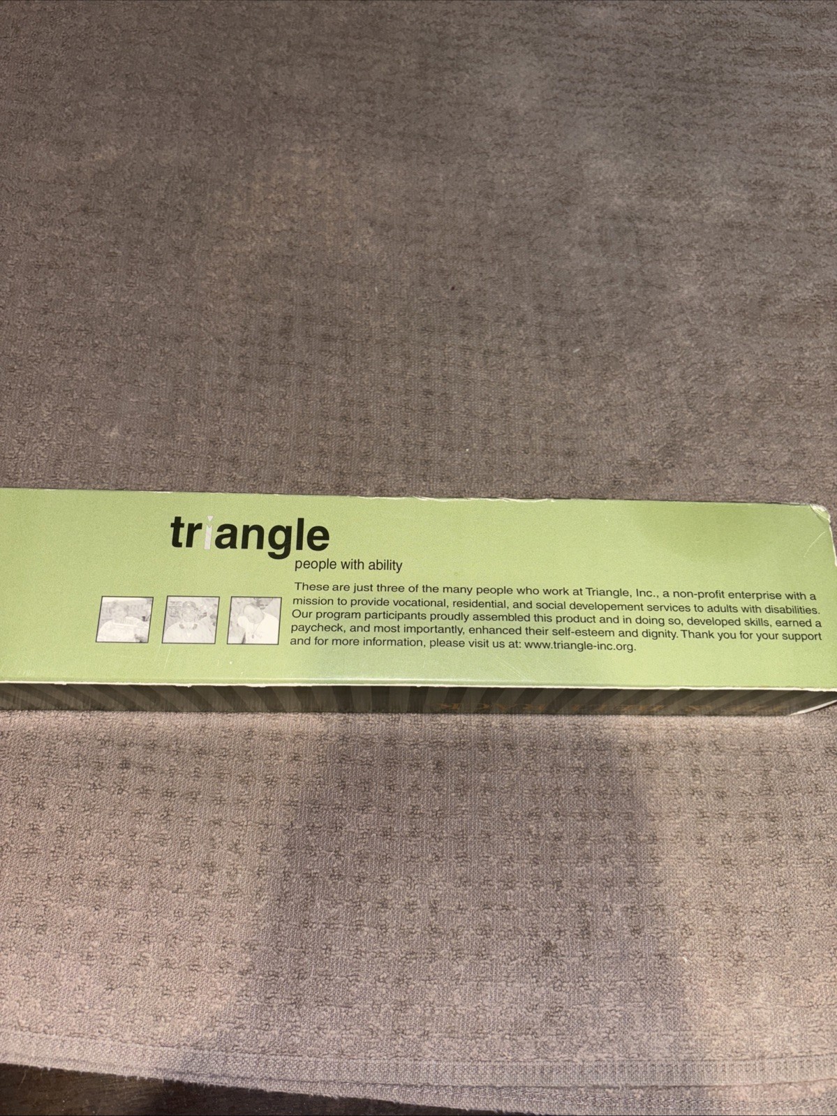 Triangle People With Ability-Tie&Belt Rack