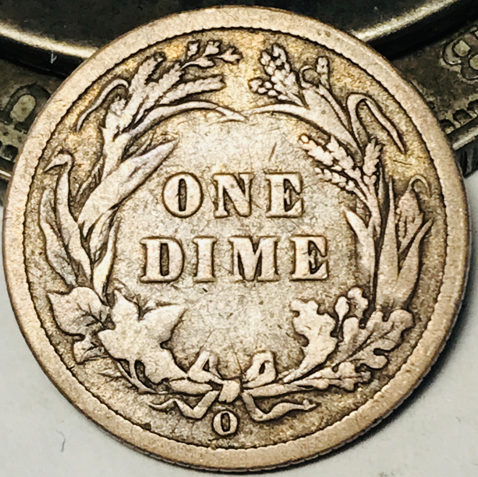 1899 O Barber Dime 10c Liberty Head Ungraded Choice Silver US Coin CC30616