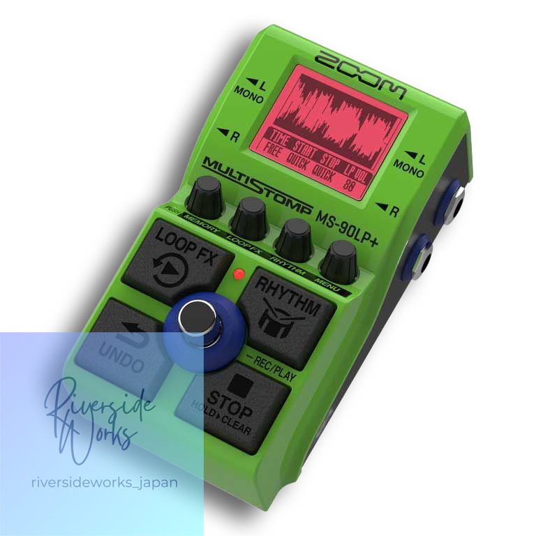 New ZOOM MS-90LP+ Professional Looper Stomp Size
