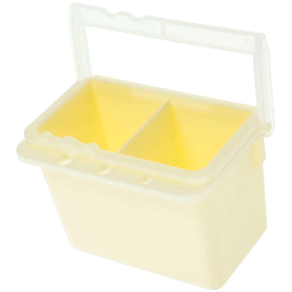 2 In 1 Detachable Brush Washing Bucket Plastic Brush Washer For Art Supplies Use