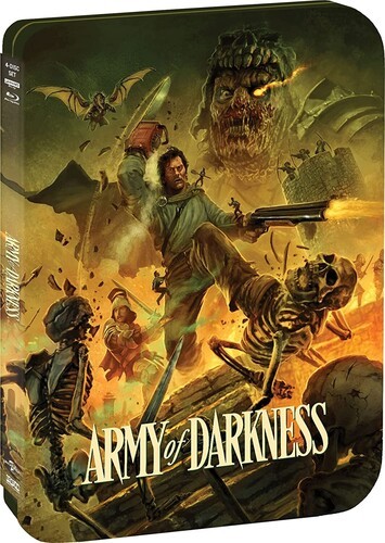 Army of Darkness (Steelbook) [New 4K UHD Blu-ray] Ltd Ed, Steelbook, 4K Master