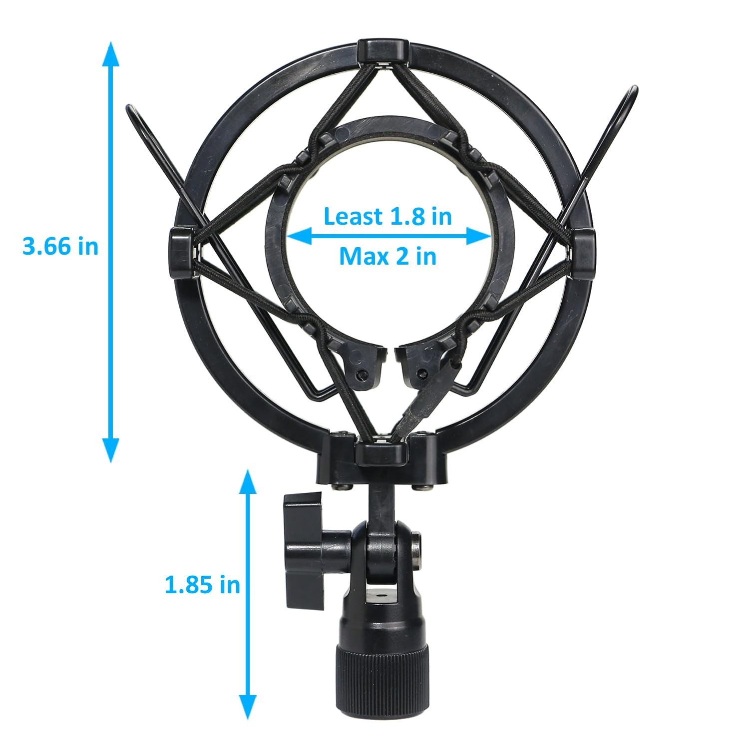 AT2020 Shock Mount, Microphone Shock Mount Reduces Vibration Noise for Audio ...