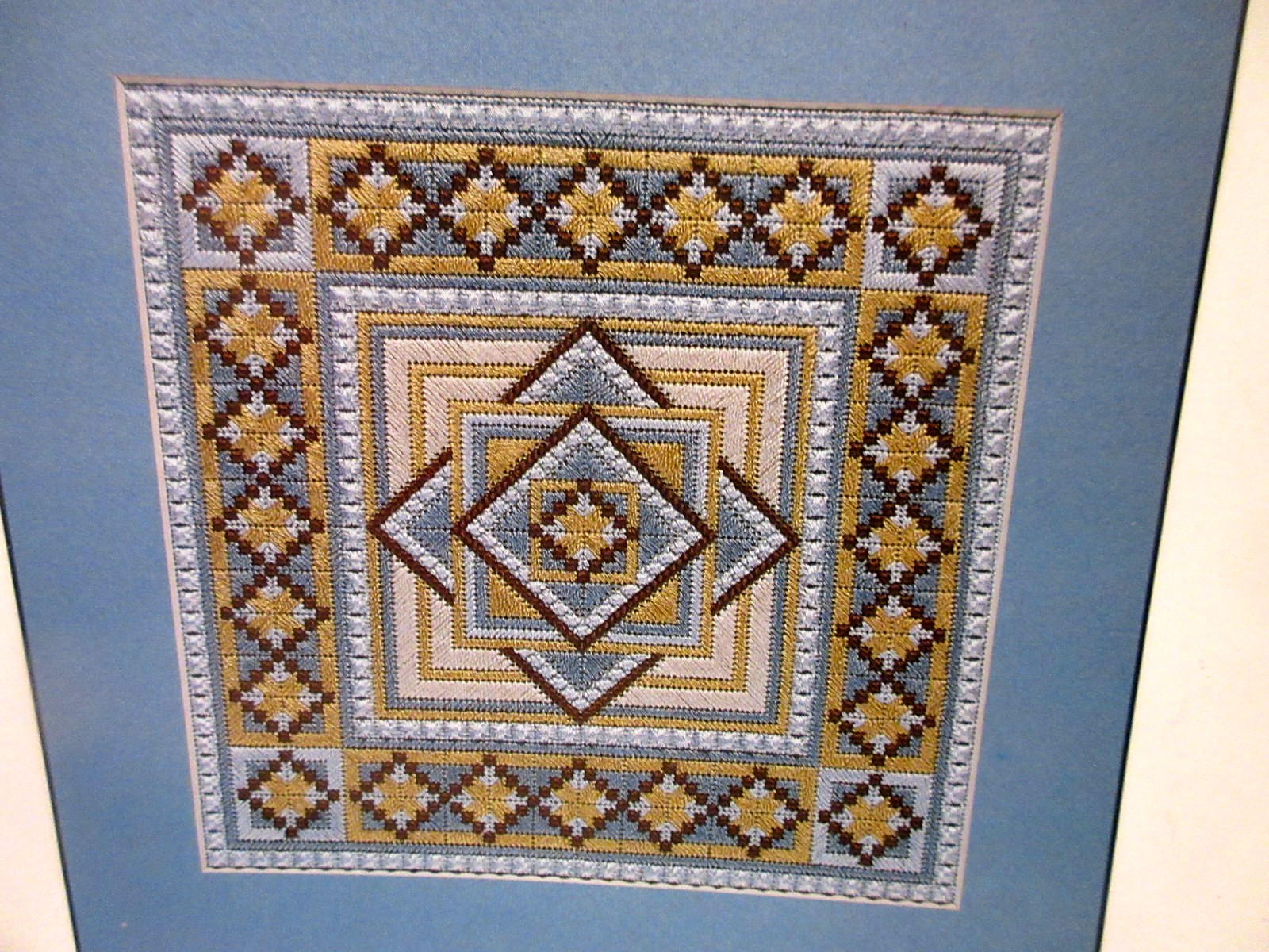 HTF vintage Jody House TESSELATIONS Needlepoint Pattern