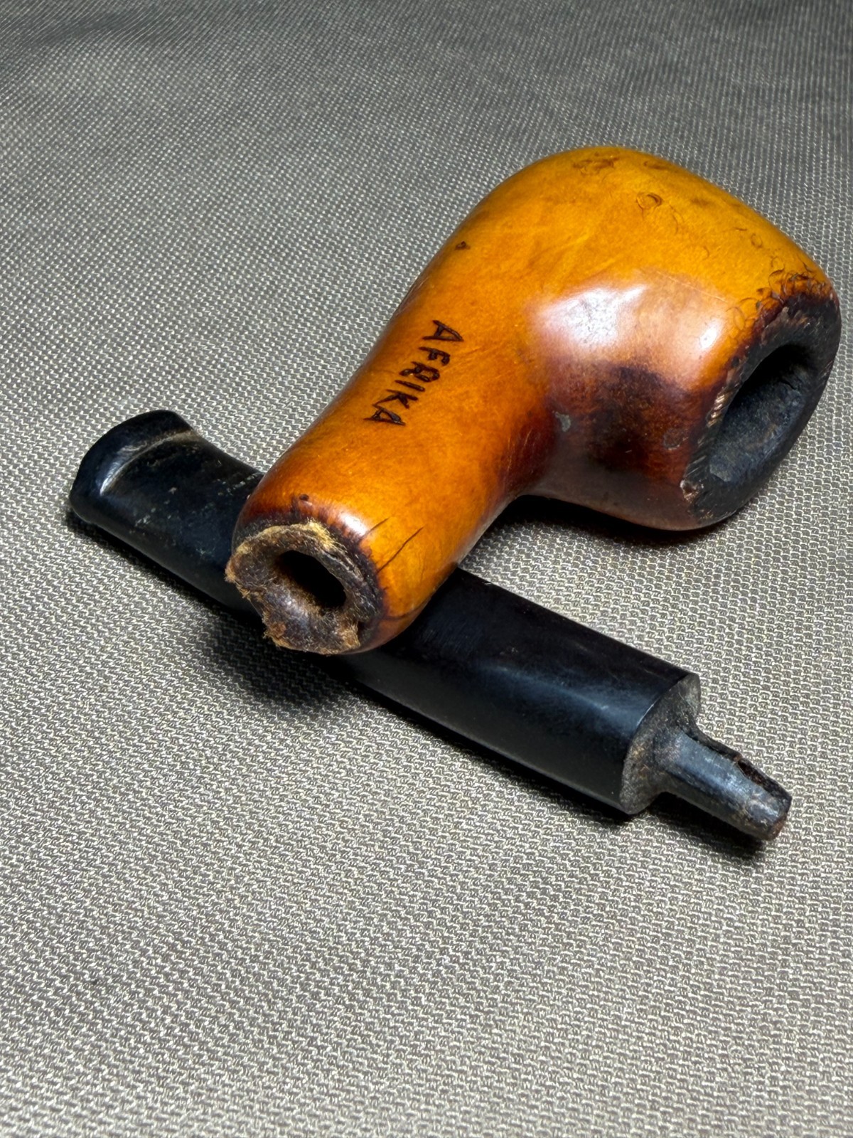 WW2. German officer's pipe. WWII.