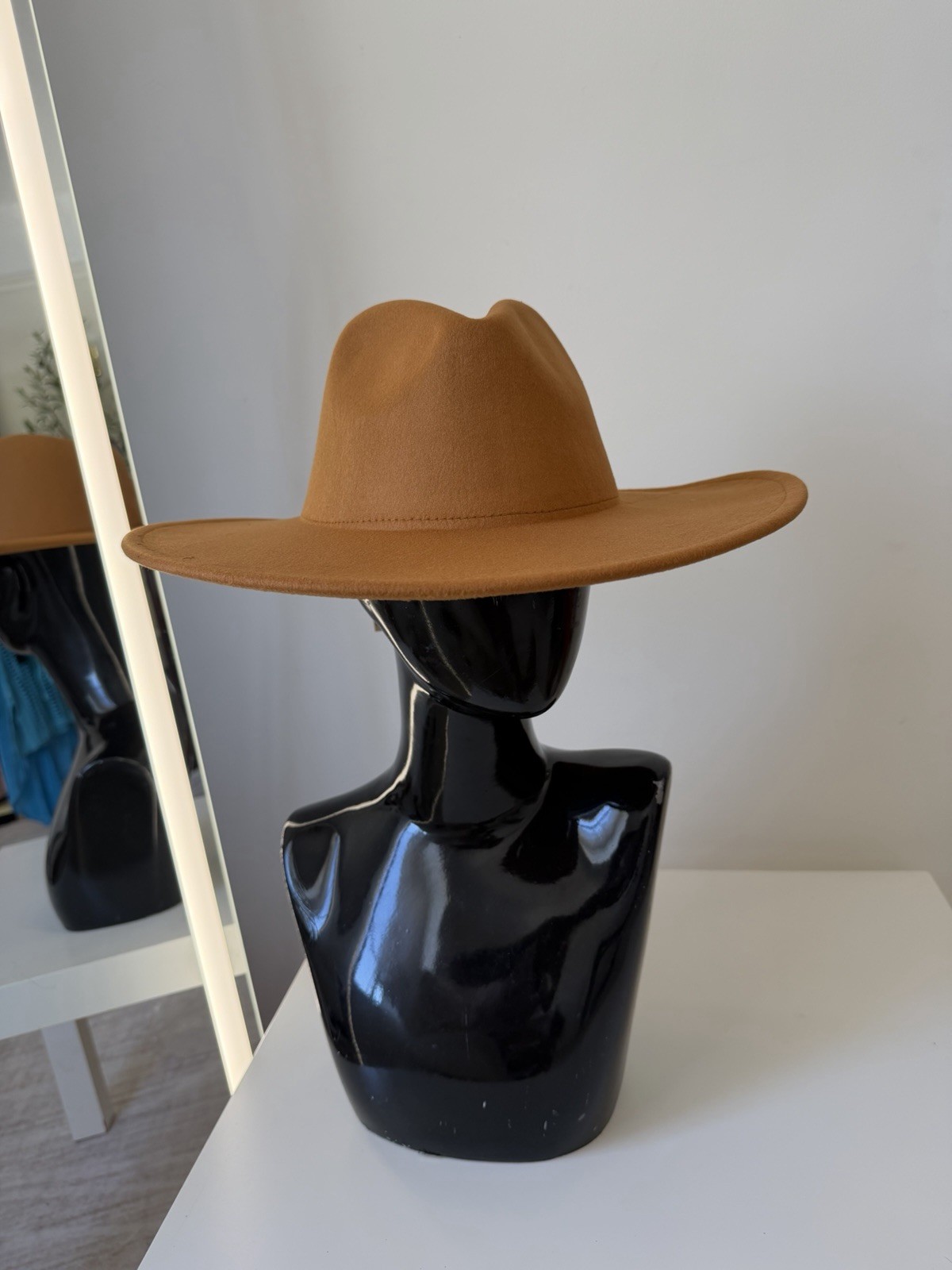 Wide Brim Fedora Hat