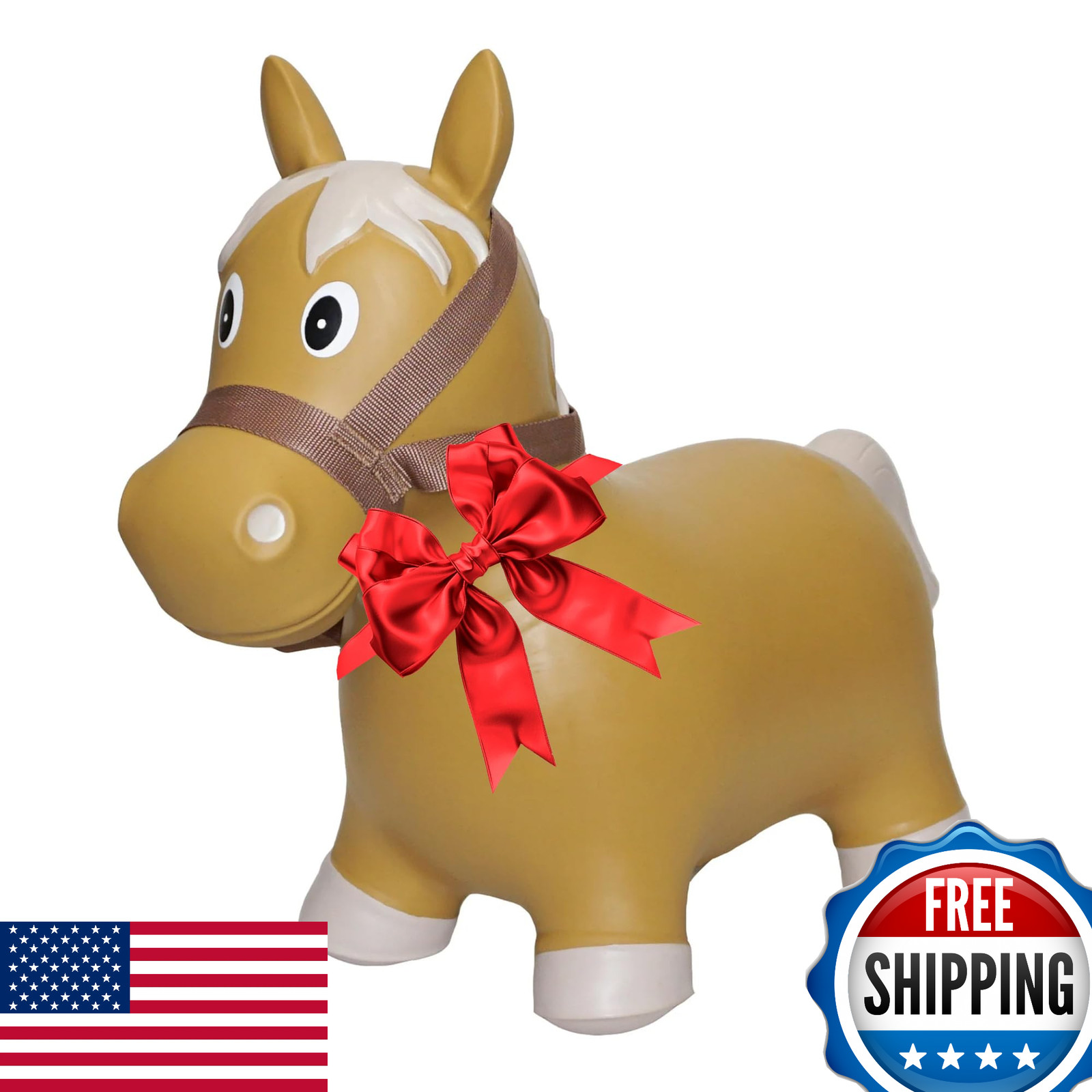 Big Country Toys Lil’ Bucker Horse Kids Toys - Rodeo Ride On Toys for18 Months t
