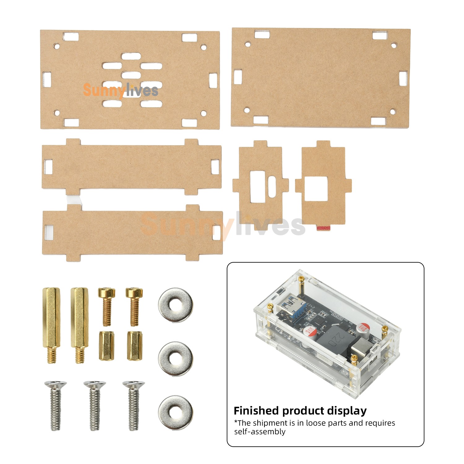 DC 6-30V 140W Multi Protocol Desktop Intelligent Fast Charging Module DIY Case