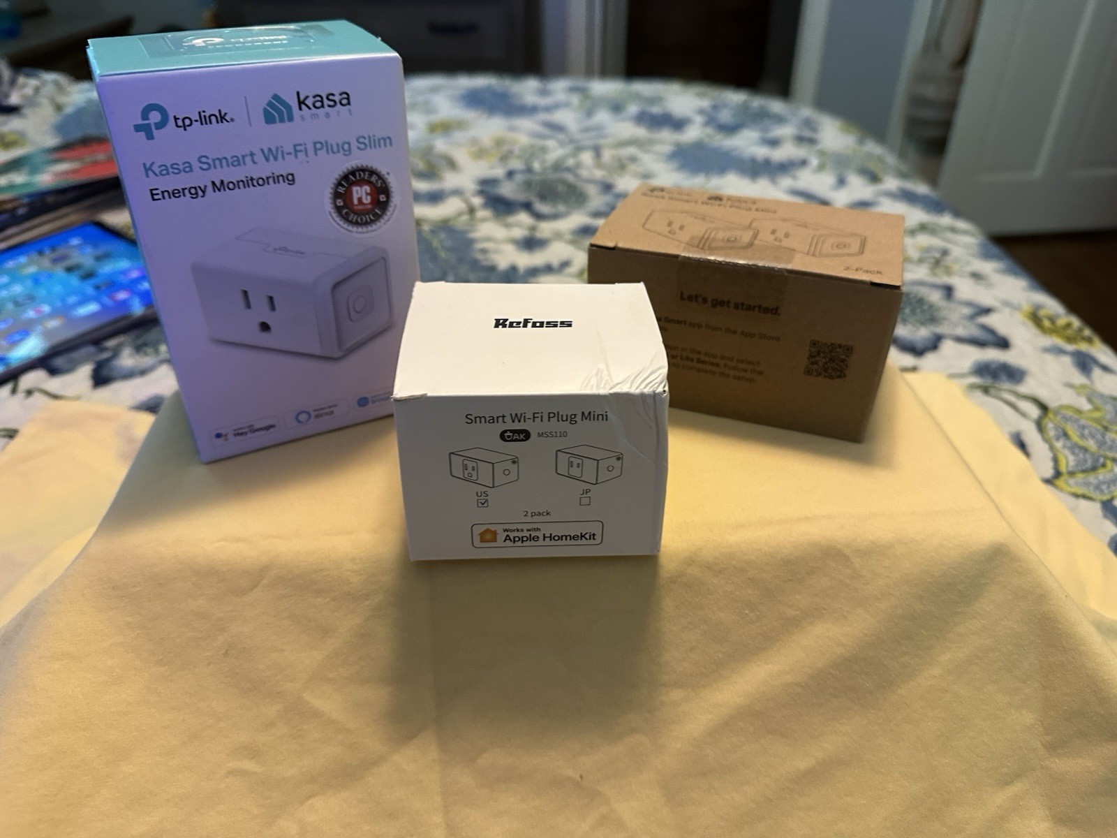 Lot Of 4 Smart Plug (Kasa & Refoss) Brand New