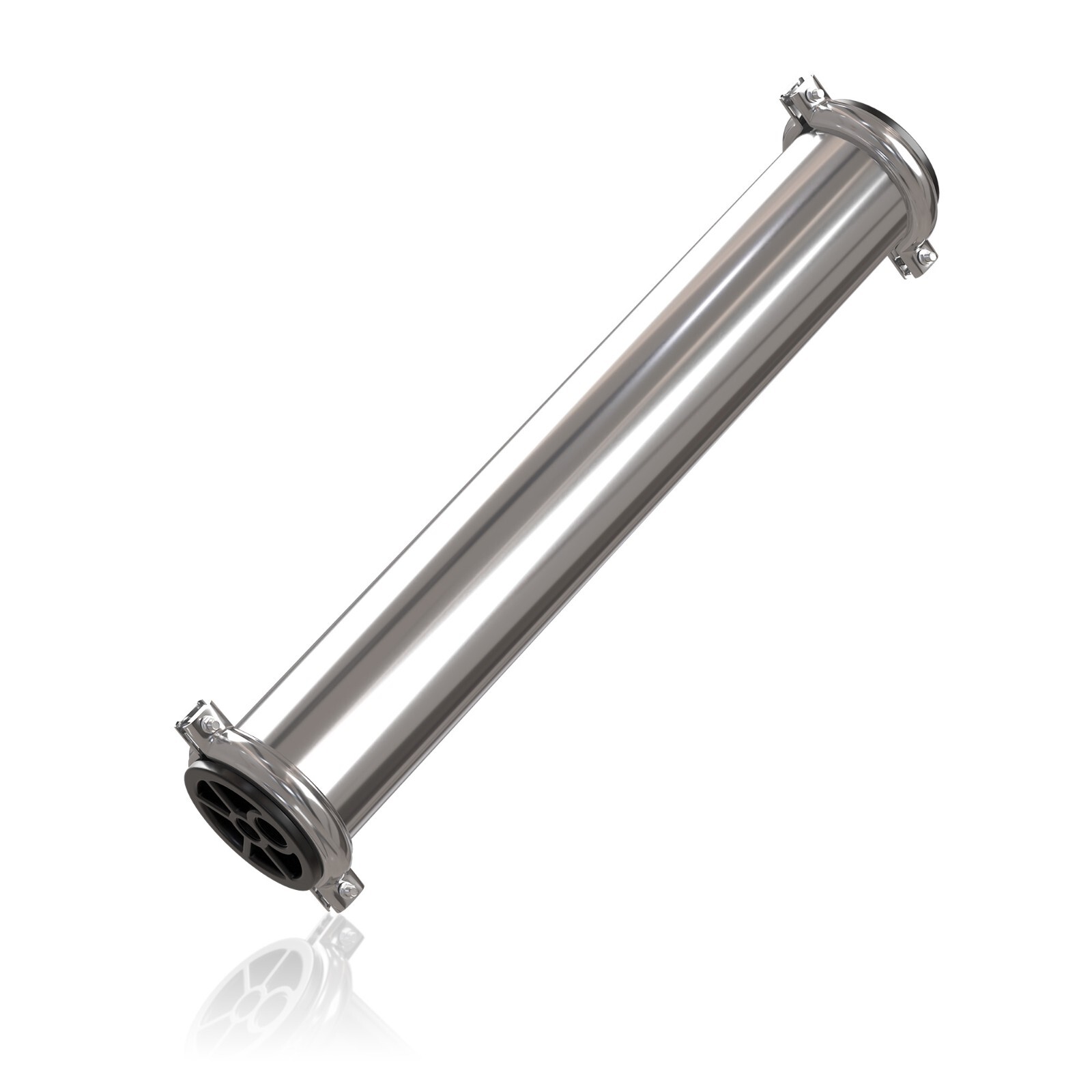 2521 Membrane Housing Reverse Osmosis 304 Stainless Steel Pressure Vessel 2.5x21