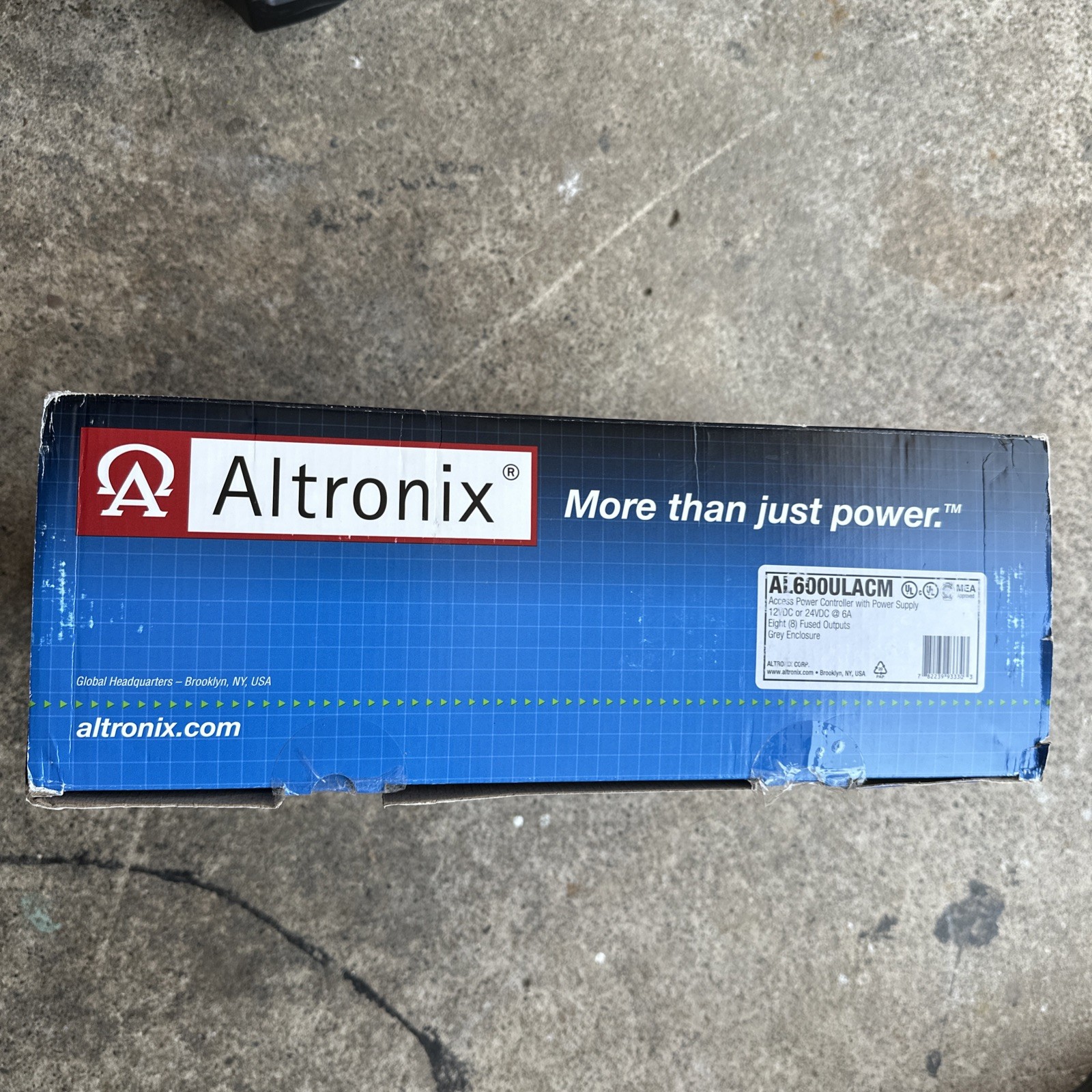 Altronix AL600ULACM 12/24VDC 8 Fused Relay Outputs Access Power Controller. NEW!