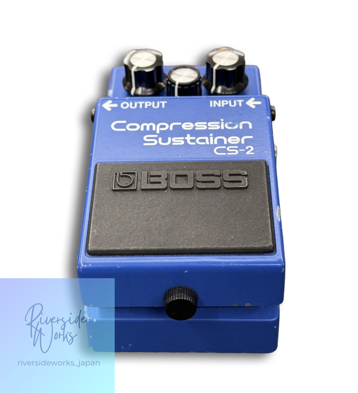 BOSS CS-2 Compression Sustainer Pedal for Guitar Effects