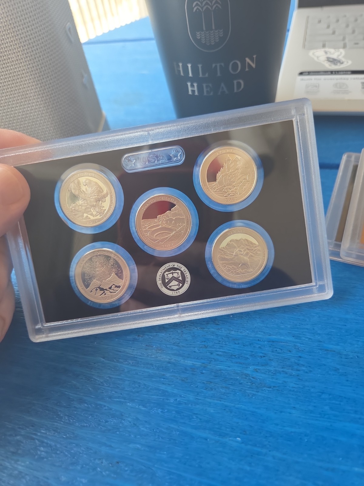 2012 US Mint Silver Proof Set – Only 395,443 Made – Complete OGP with COA