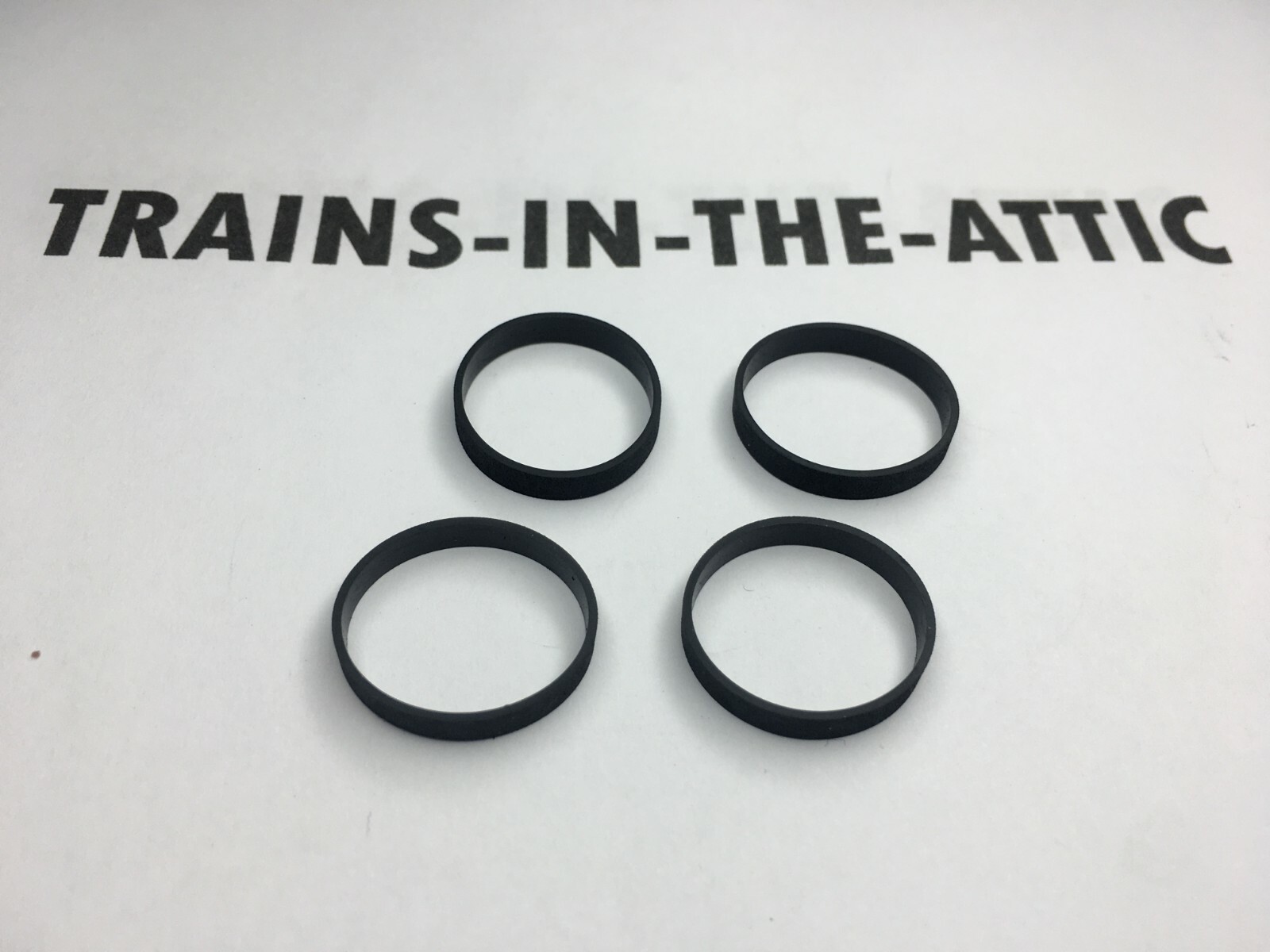 LIONEL DIESEL TRACTION TIRES 4 EA O-GA 600-0222-108 FIT ENGINES LISTED BELOW