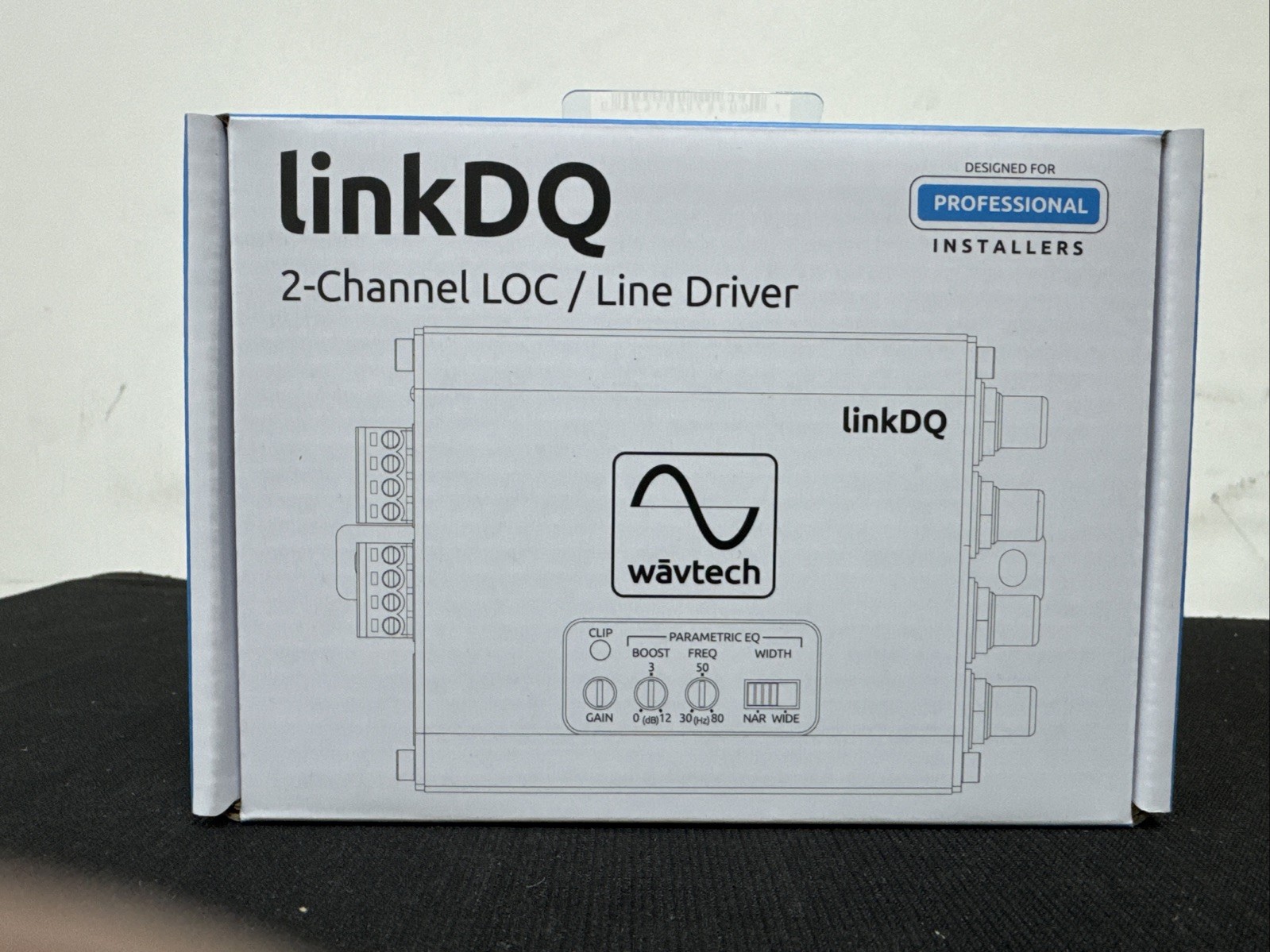 Wavtech linkDQ - 2-Channel Line Output Converter & Line Driver with PEQ and r...
