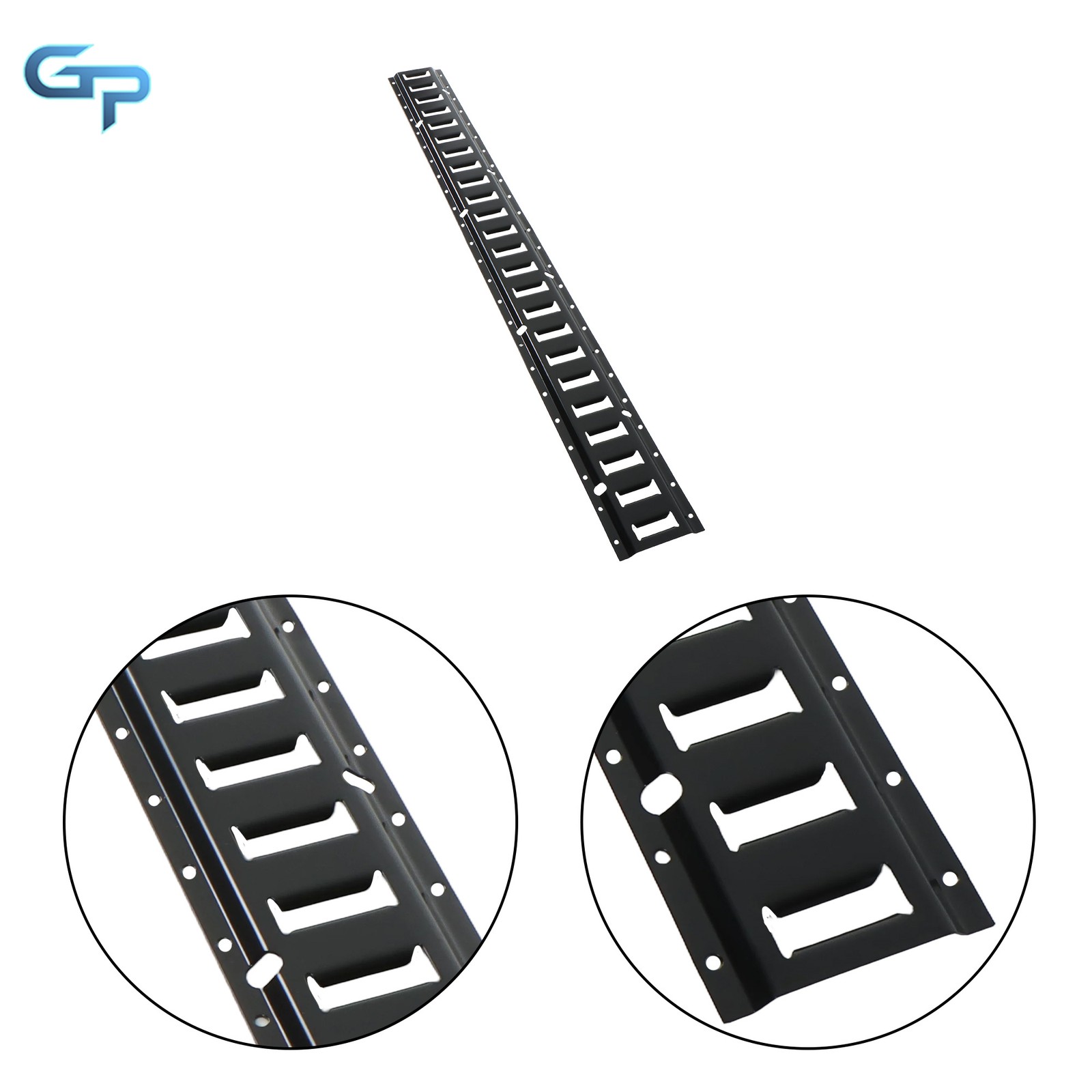 For Trucks E Track Tie Down Rail Kit 8×4' E Track Rails End Caps ETrack Straps