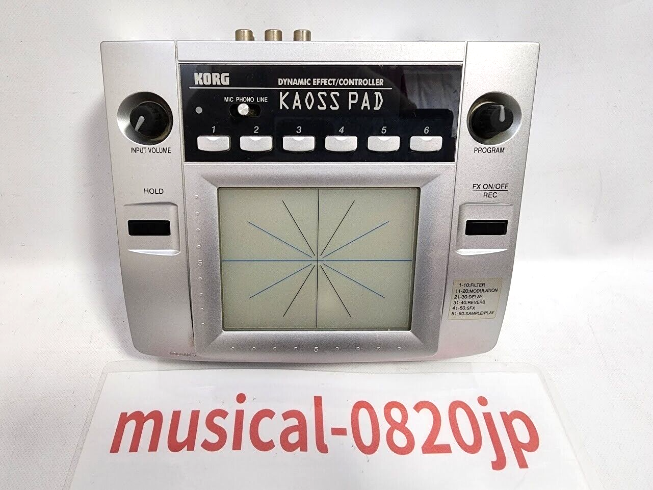 KORG KAOSS PAD KP1 Dynamic Effect