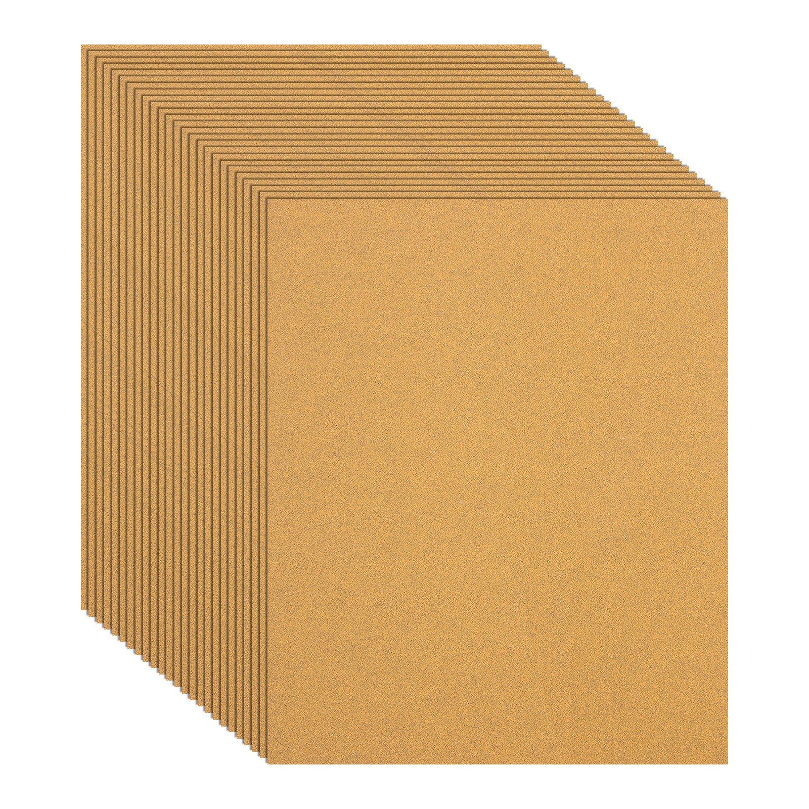 25 Pack 4.5" x 5.5" Sandpaper, 100 Grit Sand Paper for Wood Furniture Floor