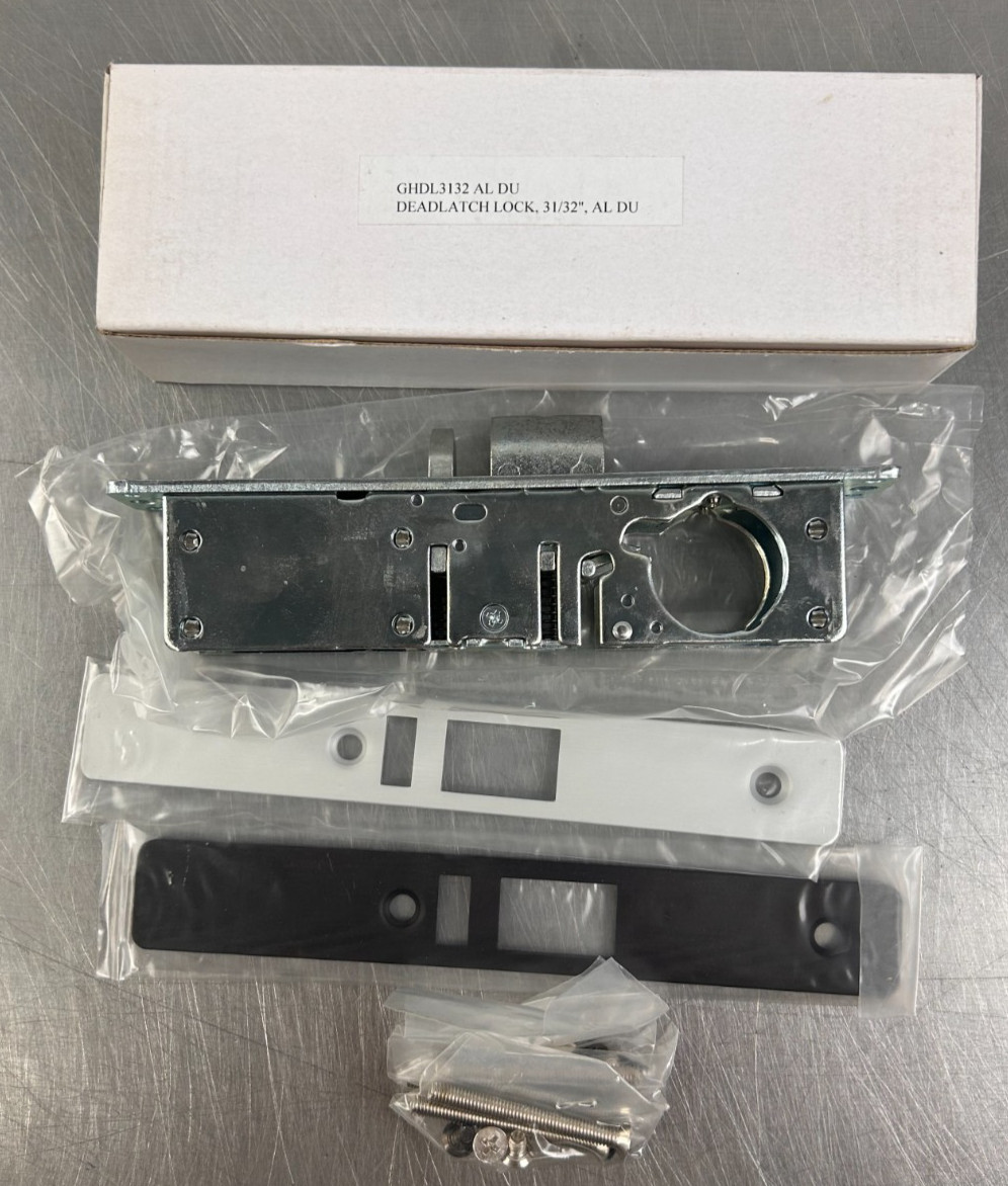 PLS GHDL3132 AL DU Door Deadlatch Lock 31/32" New in Box